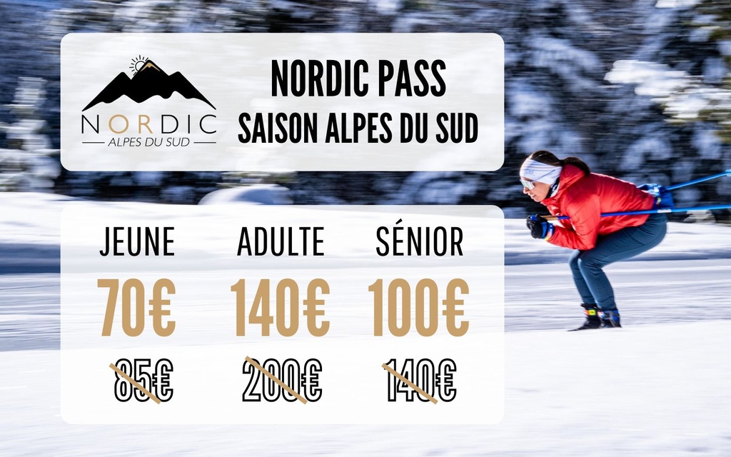 Nordic Pass - Alpes du Sud - Disponible dès le 15/10/2025