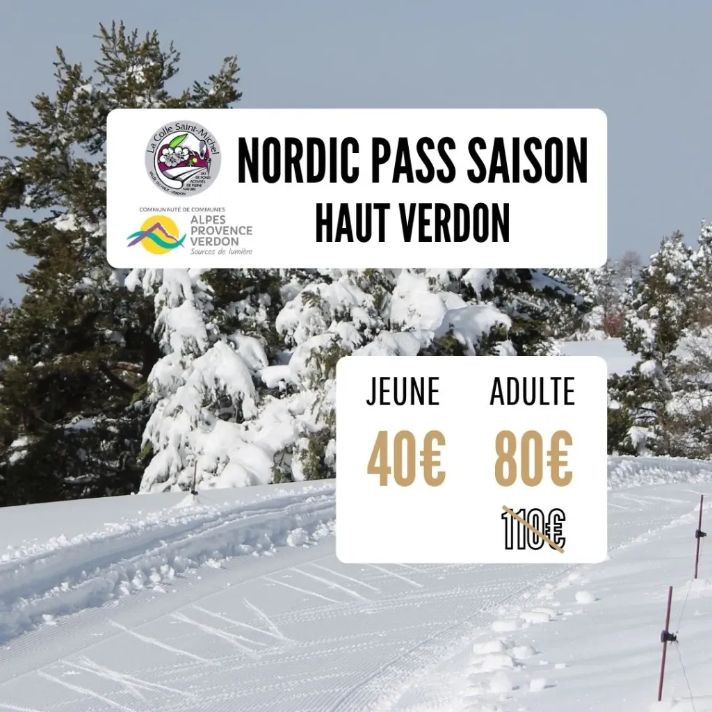 Nordic Pass | Saison | Haut Verdon La Colle St Michel / Ratéry